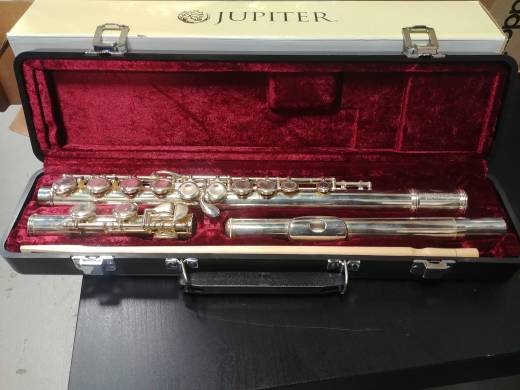507S - Silver Plated Flute Outfit