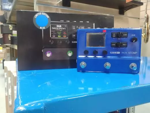 HX Stomp Multi-Effects Processor- Limited Edition Lightning Blue