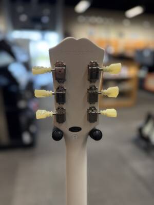 Store Special Product - Epiphone 1961 Les Paul SG Standard Electric Guitar with Case - Aged Classic White- EIGC61SGCWNH