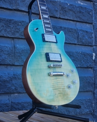 Epiphone - Les Paul Modern Figured, Caribbean Blue Fade