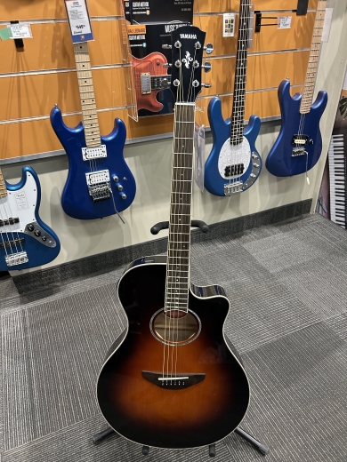 Yamaha APX600 Acoustic Electric Guitar - Oriental Blue Burst