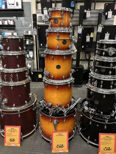 MAPEX SATURN EVO MPL 22,10,12,14,16-SUNBURST