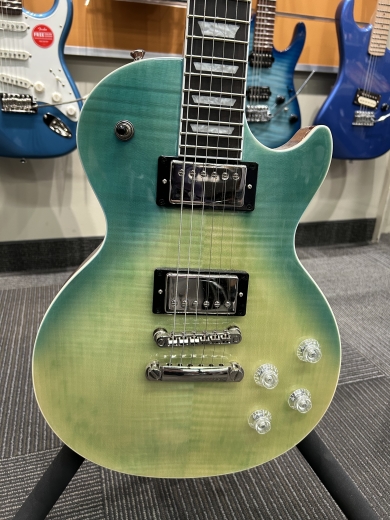 Store Special Product - Epiphone Les Paul Modern Figured - Caribbean Blue Fade - EILMFCBNH