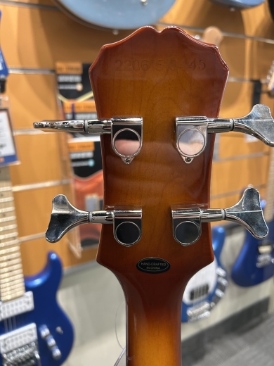 Epiphone Viola Bass - Vintage Sunburst - EBVIVSCH 5