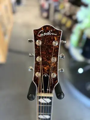 Godin Guitars - Metropolis LTD Havana Burst HG EQ Acoustic/Electric Guitar with Gigbag 2