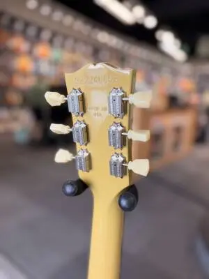 Gibson - Les Paul Standard 50s Mahogany Top Electric Guitar with Hardshell Case - TV Yellow 2