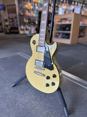 Gibson - Les Paul Standard 50s Mahogany Top Electric Guitar with Hardshell Case - TV Yellow 2