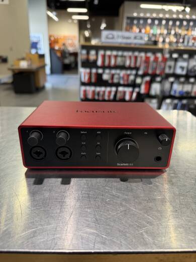 Focusrite Scarlett 4i4 4th Gen Audio Interface
