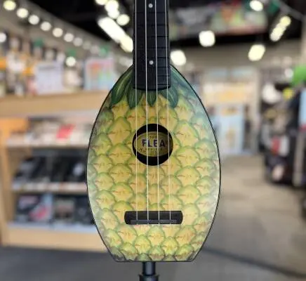 FLEA SOPRANO UKE DESIGNER PINEAPPLE TOP 2