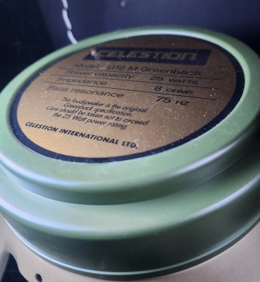 Fender Bassbreaker 112 Cab Modified w/Celestion Greenback 2