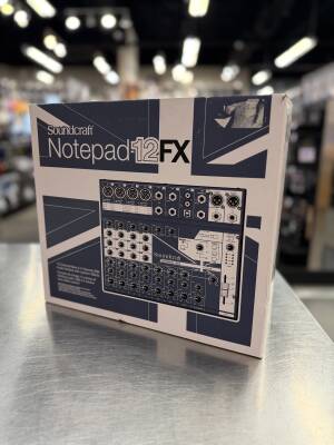 Soundcraft - NOTEPAD-12FX
