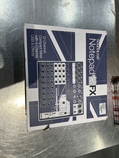 Soundcraft - NOTEPAD-12FX