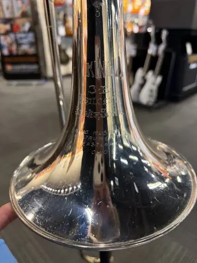 Vintage King 3B Silver Sonic Trombone 2