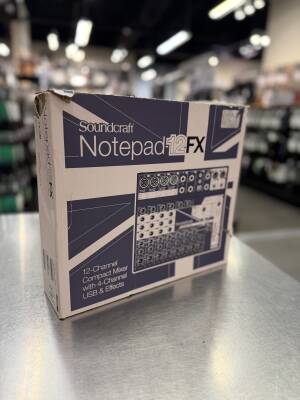 Gear Hunter | Soundcraft - NOTEPAD-12FX
