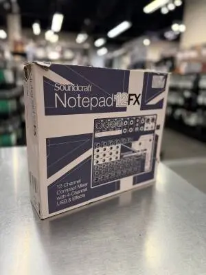 Soundcraft - NOTEPAD-12FX