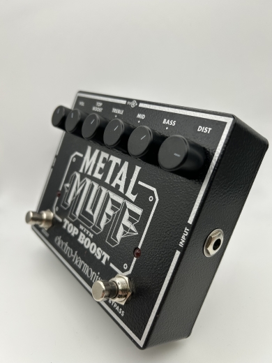 エレハモ メタルマフ トップブースト Electro-Harmonix Metal Muff With Top Boost | Long & McQuade