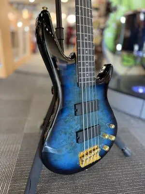 Ibanez - Gio SR 5-String Electric Bass - Transparent Marine Burst 2