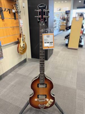 Store Special Product - Epiphone Viola Bass - Vintage Sunburst - EBVIVSCH