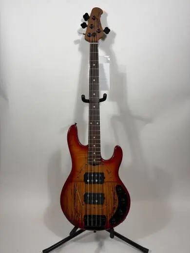 Sterling by Music Man - StingRay RAY34 HH with Spalted Maple Top Electric Bass