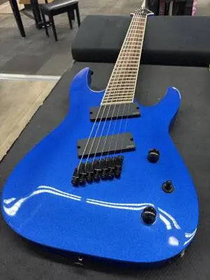 Jackson Guitars - X Series Soloist SLAT7 FF, Rosewood Fingerboard, Metallic Blue 2