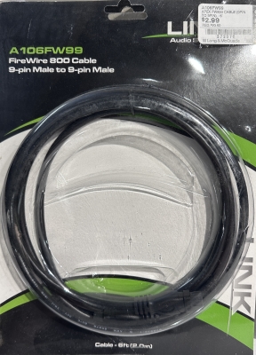 Firewire800 6 foot Cable