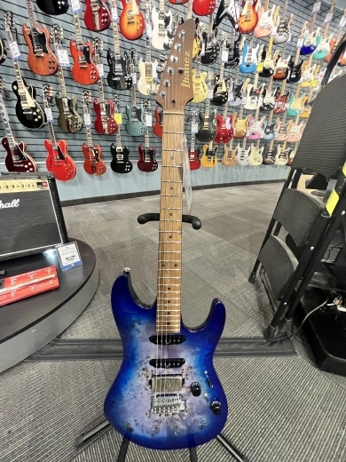 Ibanez - AZ Premium - Cerulean Blue Burst 3