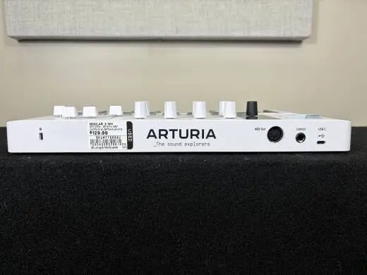 Arturia - MiniLab 3 25-Key MIDI Controller - White 2