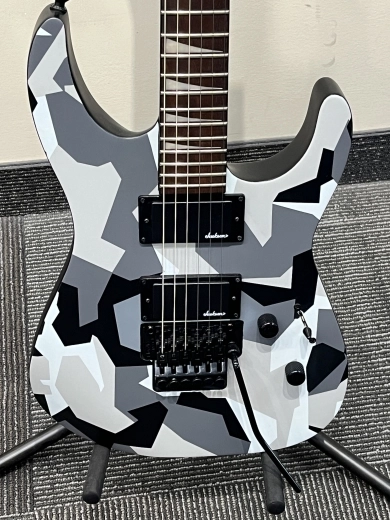 Jackson X Series Soloist in Gray Camo