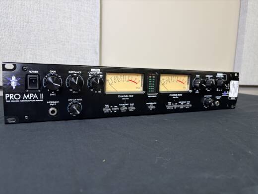ART Pro Audio Pro MPA-II Two Channel Studio Mic Preamp
