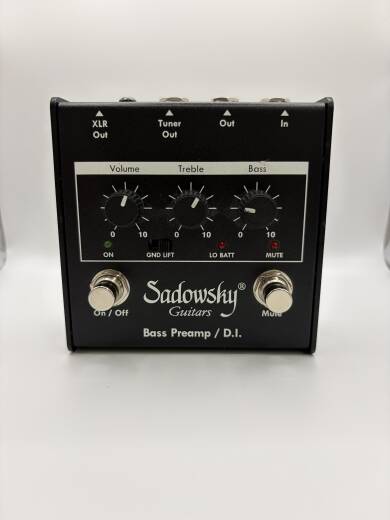 Gear Hunter | Sadowsky Guitars - SBP-1 Bass Preamp / DI Floor Pedal