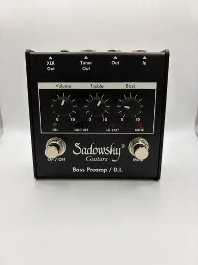 Sadowsky Guitars - SBP-1 Bass Preamp / DI Floor Pedal