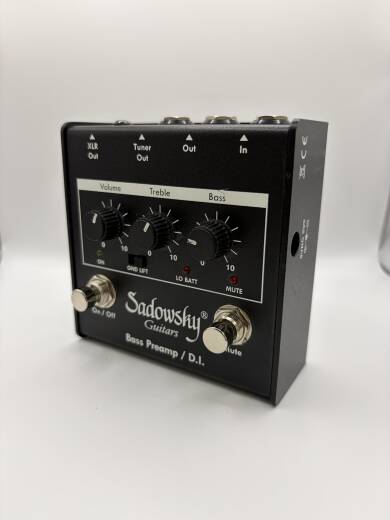 Gear Hunter | Sadowsky Guitars - SBP-1 Bass Preamp / DI Floor Pedal