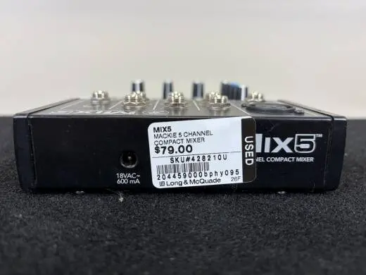 Mackie - MIX5 5-Channel Compact Mixer 2