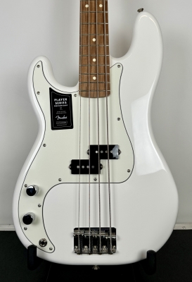 Fender - Player P Bass Left Hand Polar White