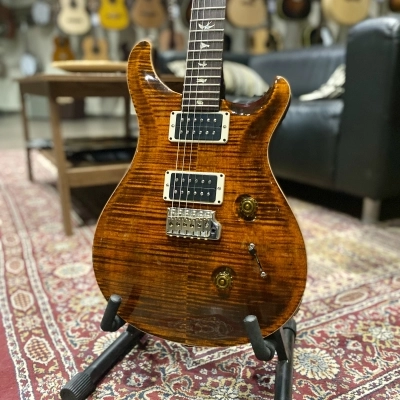 PRS CU24 PAT/THIN ORANGE TIGER