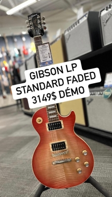 GIBSON LP STANDARD FADED 60S