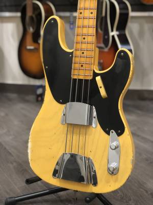 Fender Custom Shop Limited Edition 1951 Precision Bass Relic - Aged Nocaster Blonde