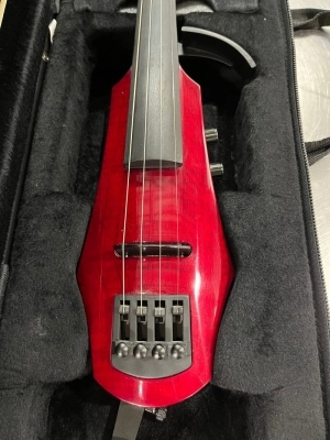 NS DESIGNS WAV 4 STRING VIOLIN TRANS RED 2