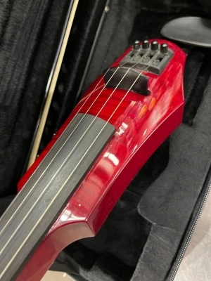 NS DESIGNS WAV 4 STRING VIOLIN TRANS RED 3