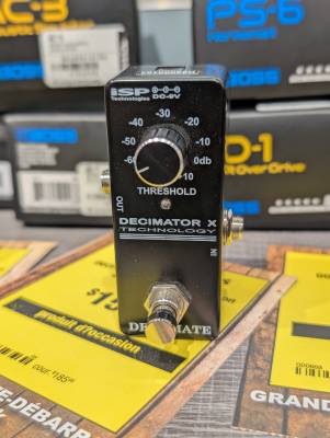 ギター ISP DECI-MATE MICRO DECIMATOR PEDAL ISP - Deci-Mate Micro Decimator Pedal – Steve's Music Store