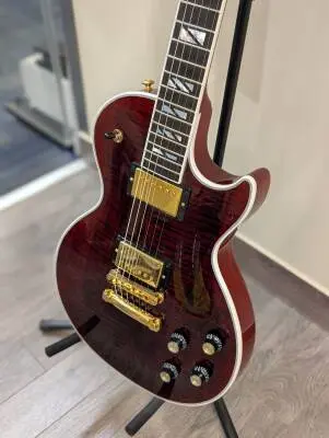 Gibson - Les Paul Supreme (fini rouge vin) 2