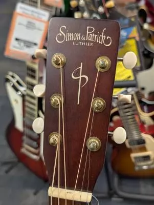 Simon and Patrick - Songsmith Dreadnought Natural (Gig bag inclus) 2