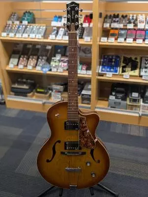 Godin Guitars 5th avenue (Tric Case Inclus) with flatwound strings