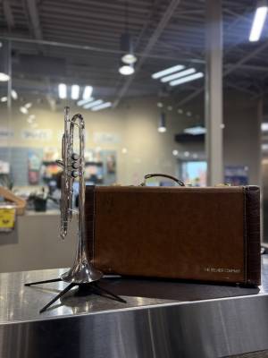 Store Special Product - Bach - Silverplated Professional Stradivarius Bb Trumpet