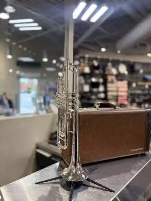 Bach - Silverplated Professional Stradivarius Bb Trumpet 2