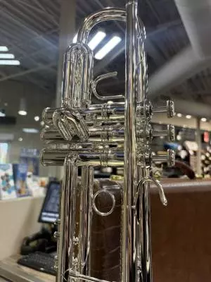 Bach - Silverplated Professional Stradivarius Bb Trumpet 2