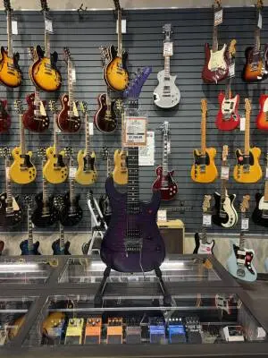 EVH - 5150 DLX EB QM Purple Daze