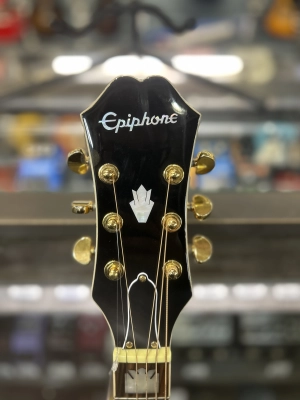 Epiphone J-200 Studio Acoustic/Electric, Left Handed, Vintage Sunburst 3