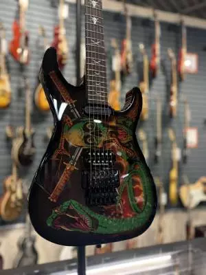 ESP Custom George Lynch Skulls and Snakes 2