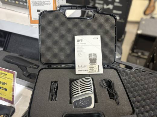 Shure MOTIV MV51 Large-Diaphragm Condenser Microphone For IOS And